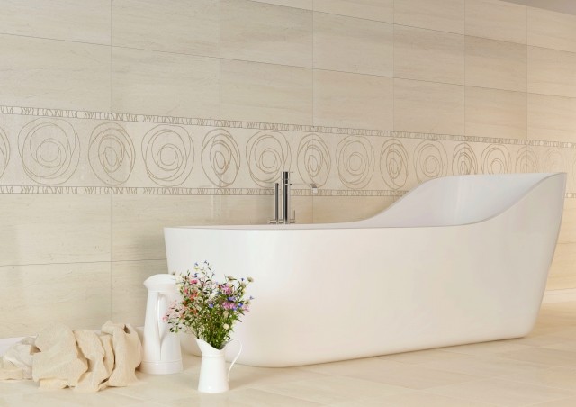  Golden Tile Crema Marfil Sunrise 2 30х60см декор настенный глянцевый (Н51421) 