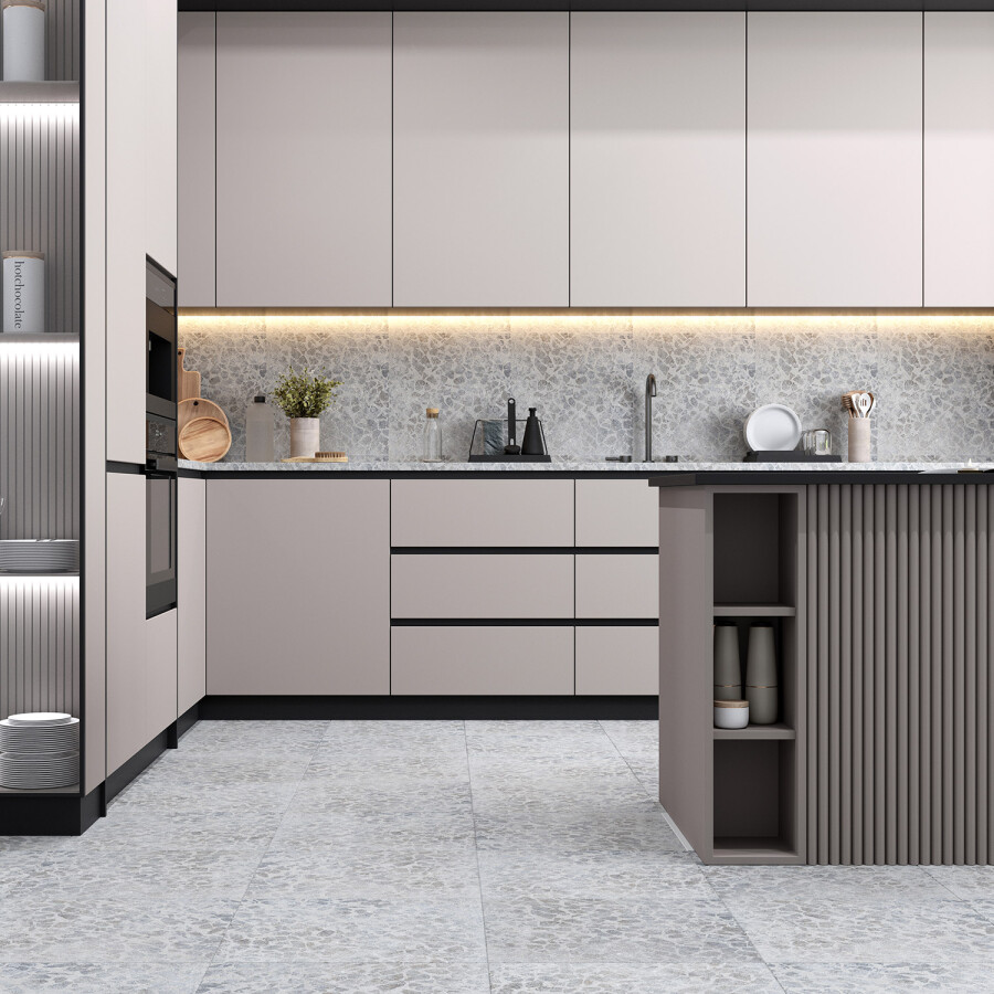 Керамогранит Eurotile Trinite GP Silver 50х50