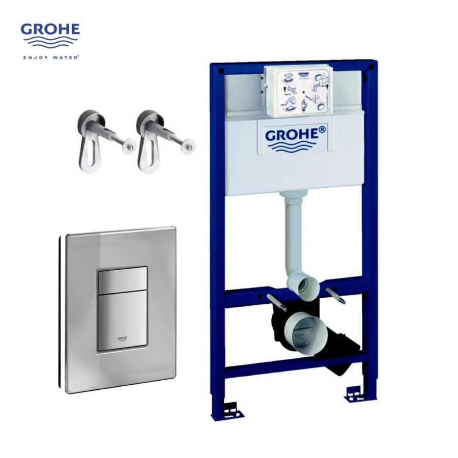 Комплект инсталляции Grohe Rapid SL 38772001 + подвесной унитаз Azario Grado AZ-0046-UQ3
