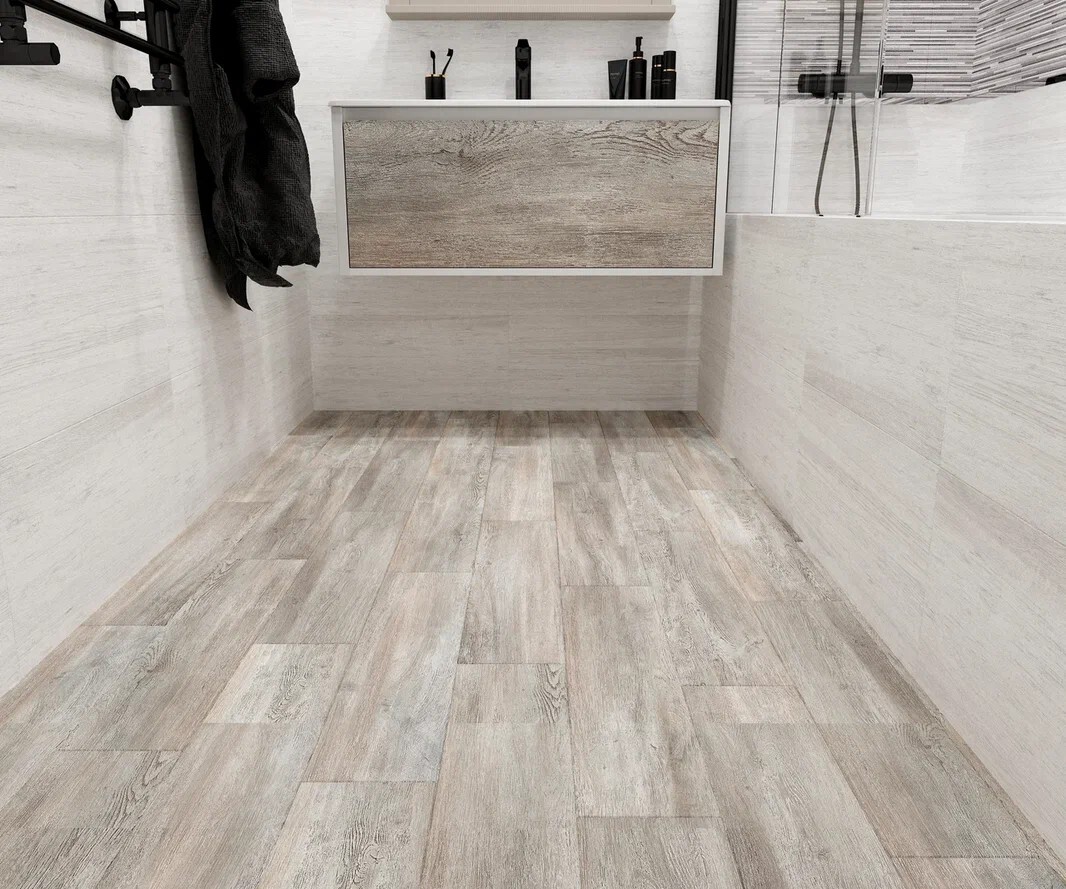 Керамогранит Eurotile Oak Bonn GP Smoky 14,7x59,4