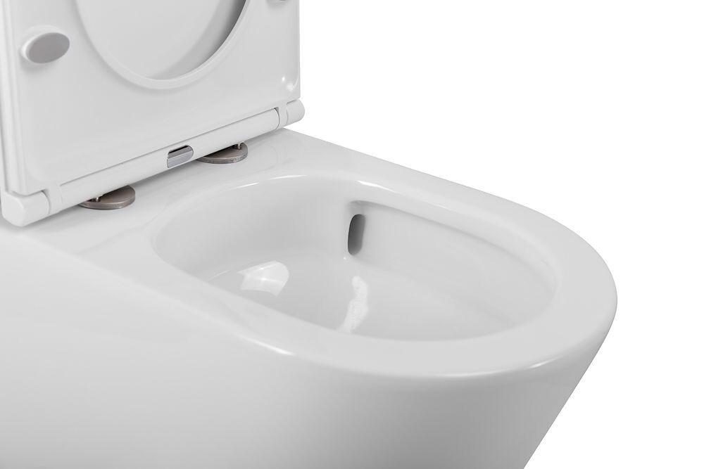 Унитаз-компакт безободковый BelBagno FLAY-TOR BB2149CP-TOR BB2149T