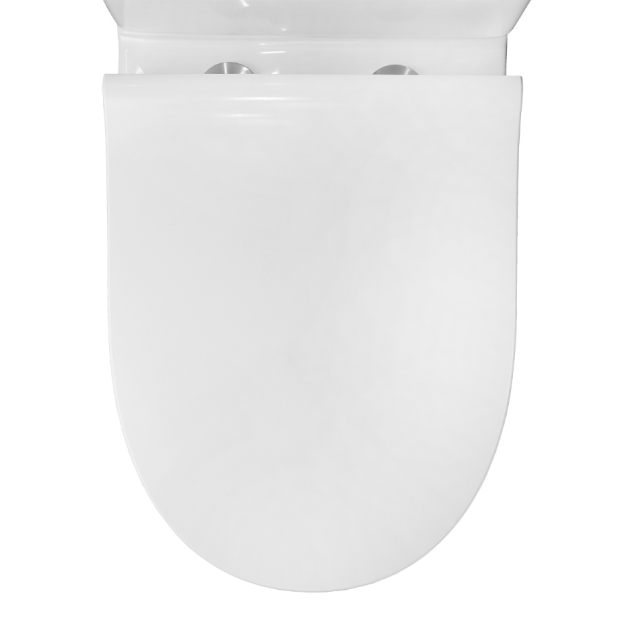 Azario Mist унитаз напольный безободковый, быстросъемное сиденье микролифт AZ-45