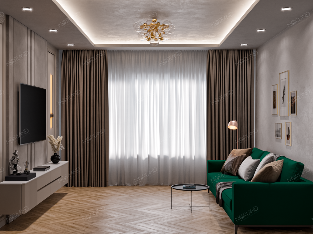 Alpine Floor Norland Lagom Parquet LVT Кварцвиниловая плитка Sot 1034-6 590 x 118 x 2 mm