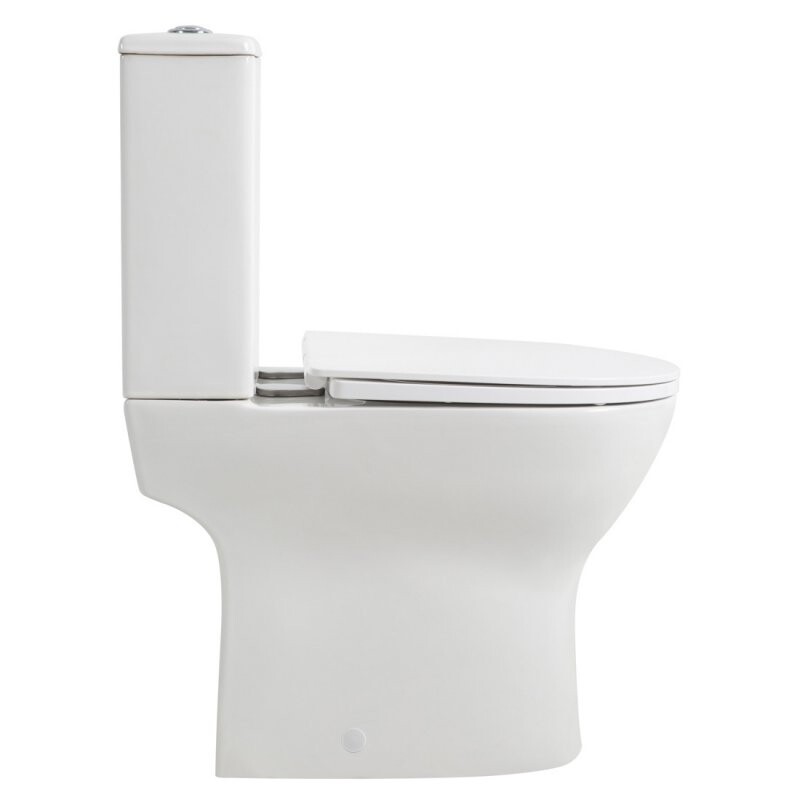Унитаз-компакт безободковый с сиденьем BelBagno LOUNGE BB045CPR/SC BB045/051T