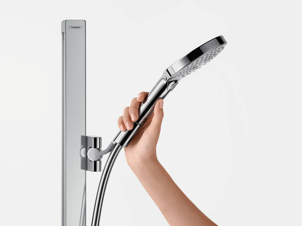 Hansgrohe Raindance Select S Душевой набор 120 3jet со штангой 90 см и мыльницей хром 27648000