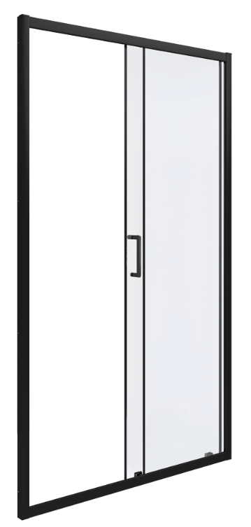 BAS Cube WTW-150-C-B душевая дверь в нишу 1500х1900 Черный КУ00030
