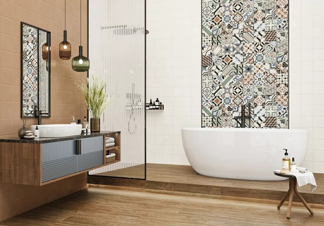 New Trend Дизайн Арт Бэйс / Design Art Base Керамическая плитка настенная 300 x 600 x 9 WT36DST00