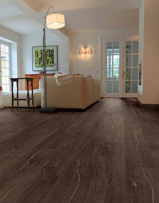 Ламинат напольный Egger Pro Comfort Flooring Long Дуб Альба тёмный EPC012