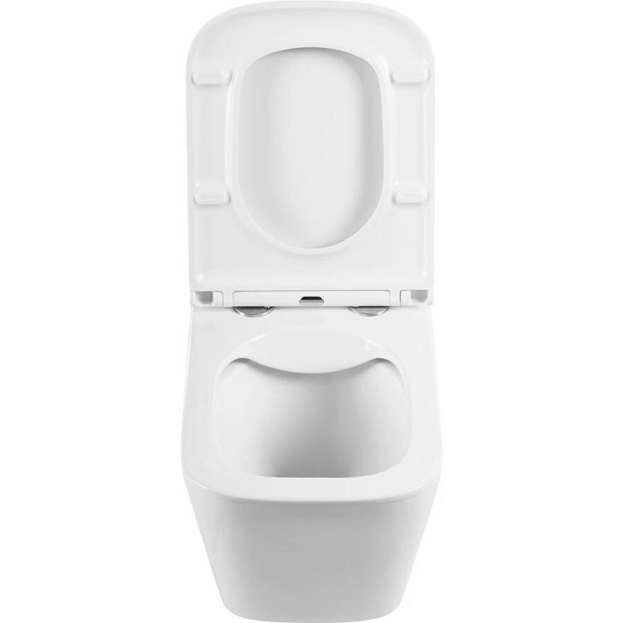 Унитаз подвесной безободковый BelBagno ARDENTE-R BB520CHR/SC