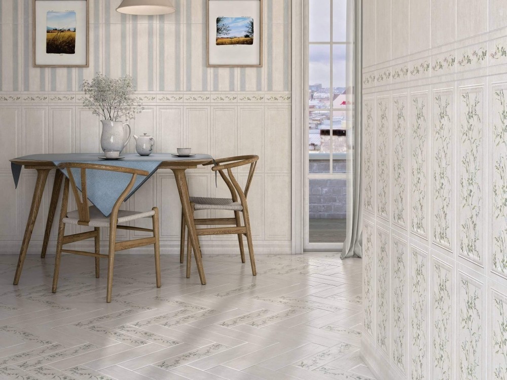 Kerama Marazzi Кантри Шик SG401700N керамогранит напольный серый