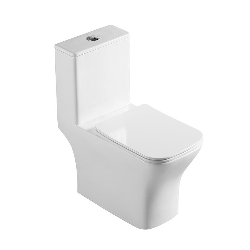 Унитаз-моноблок безободковый с сиденьем BelBagno NEON BB8617CPR-MN/SC
