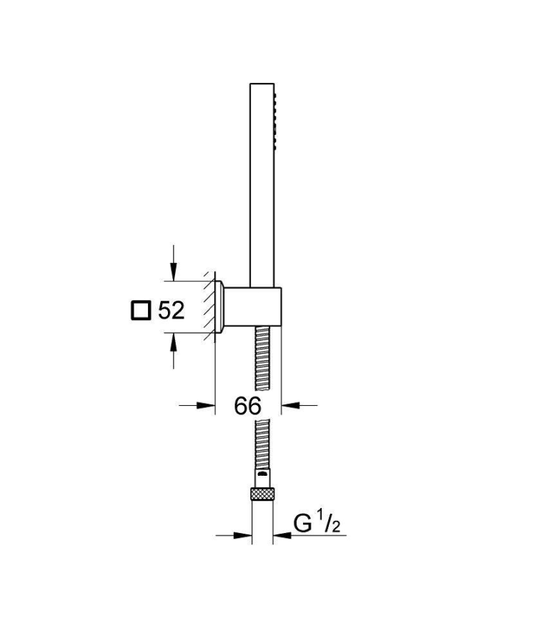 Grohe Euphoria Cube+ Stick душевой набор 27889000