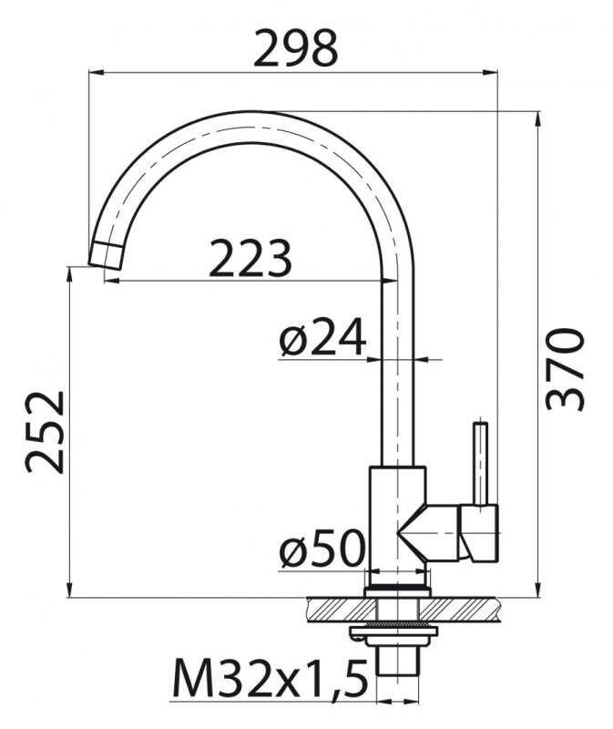 BelBagno смеситель для кухни BB-LAM03-IN