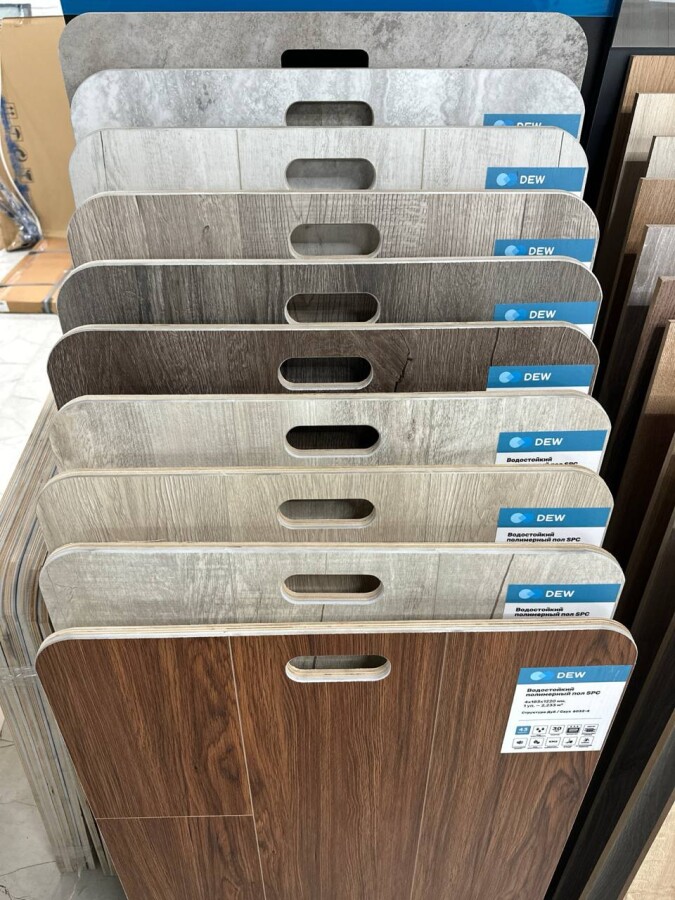 Dew Floor Stone SPC ламинат Блэк М 6055-9