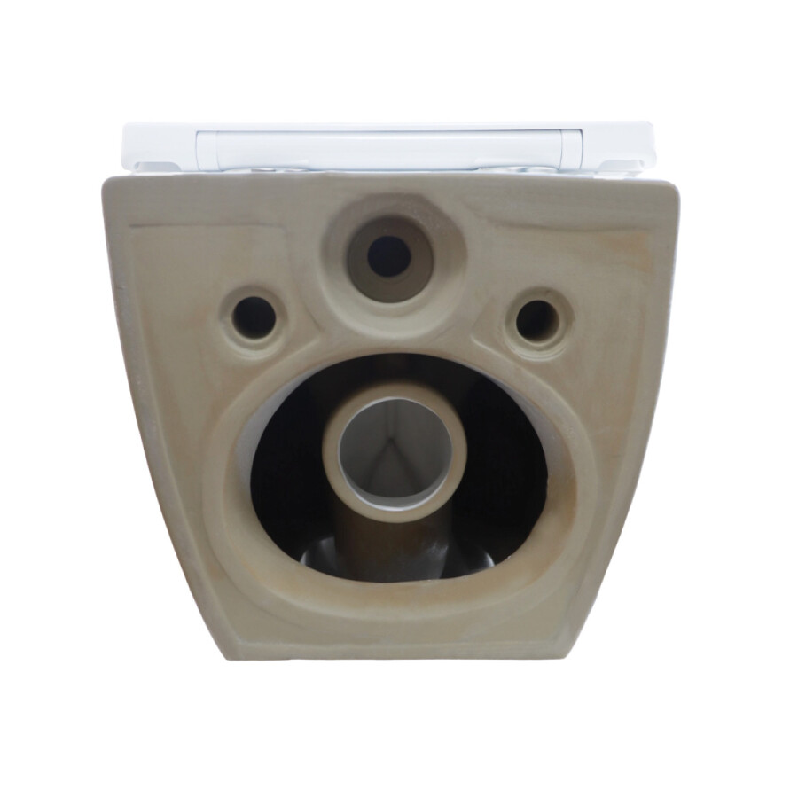 Унитаз подвесной Azario Rumba360х520х365 безободковый, система смыва "Скрытое Торнадо", с быстросъемным сиденьем "Микролифт" AZ-5175T-WHT