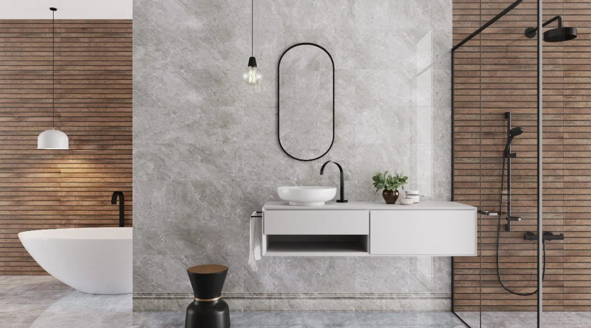 Декор настенный Eurotile Amina 677A 29,5х89,5