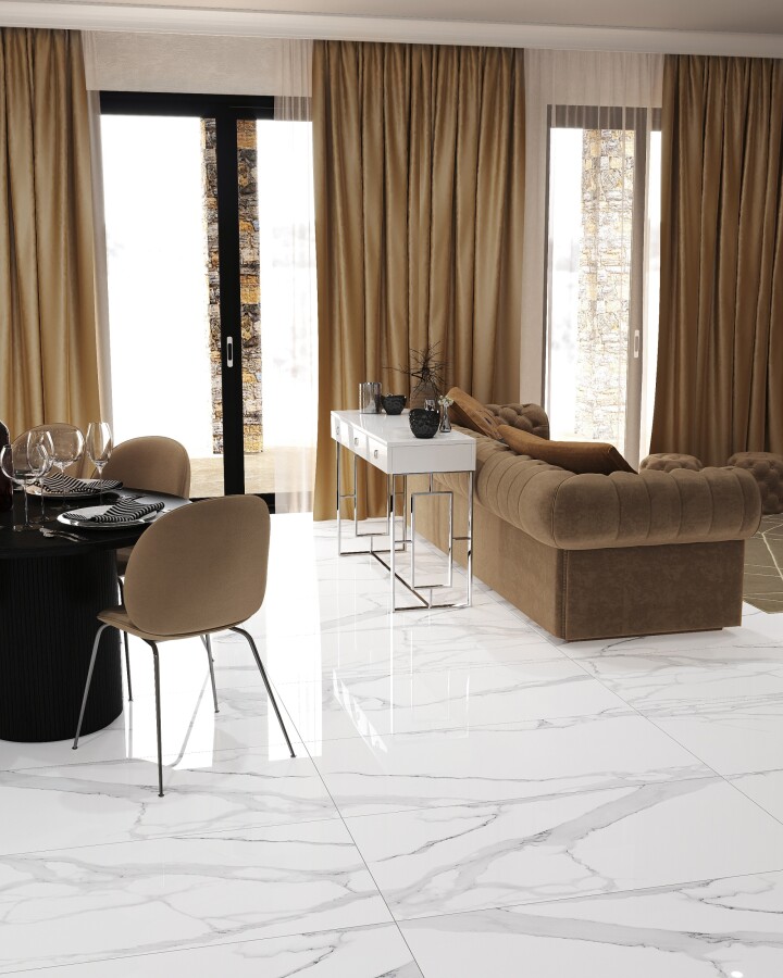 Cube Ceramica Statuario Керамогранит 60*120 УТ000041490