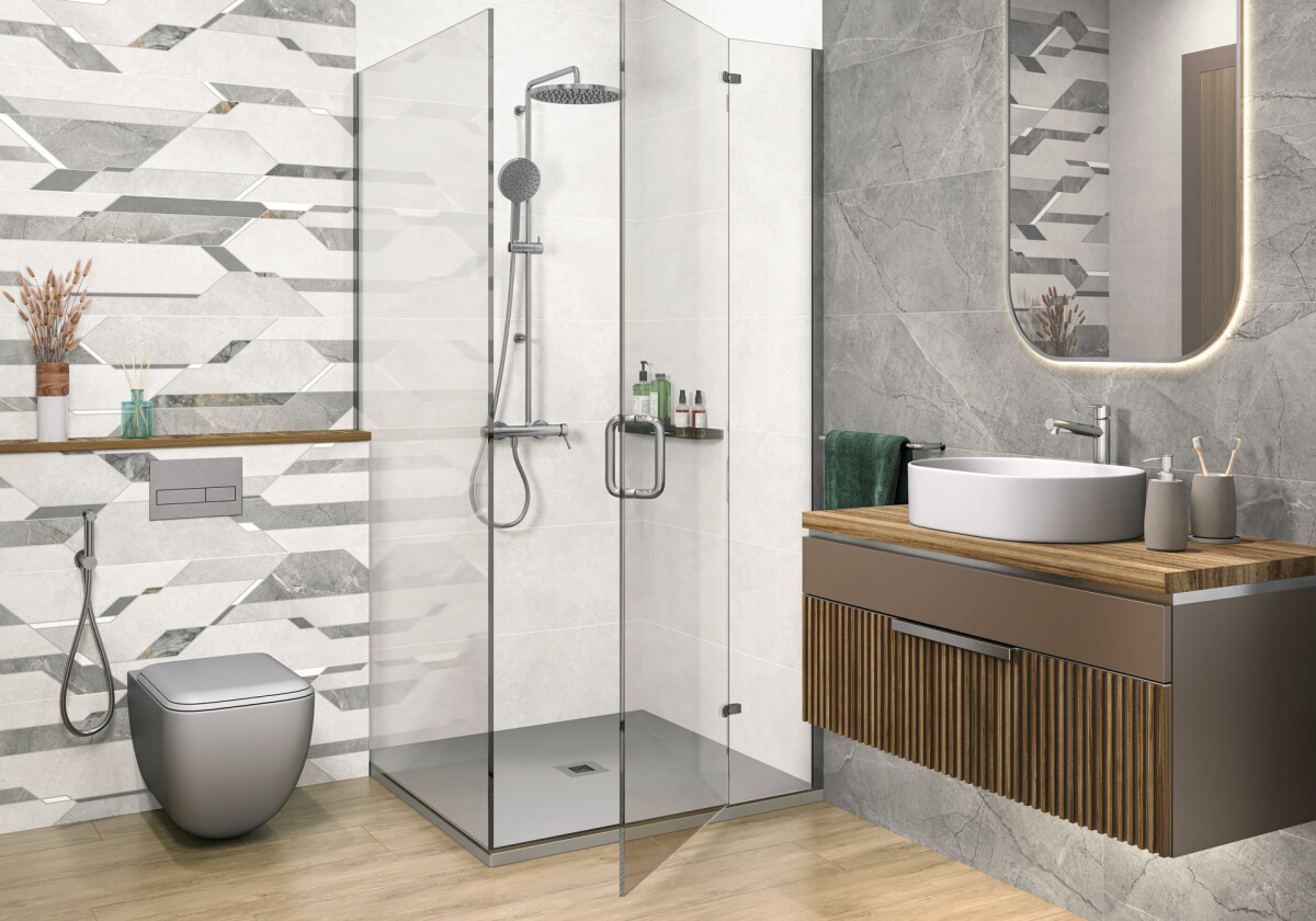 Alma Ceramica Антурин / Anturin Керамическая плитка настенная 300 x 900 x 8.5 TWU3090ATU04R