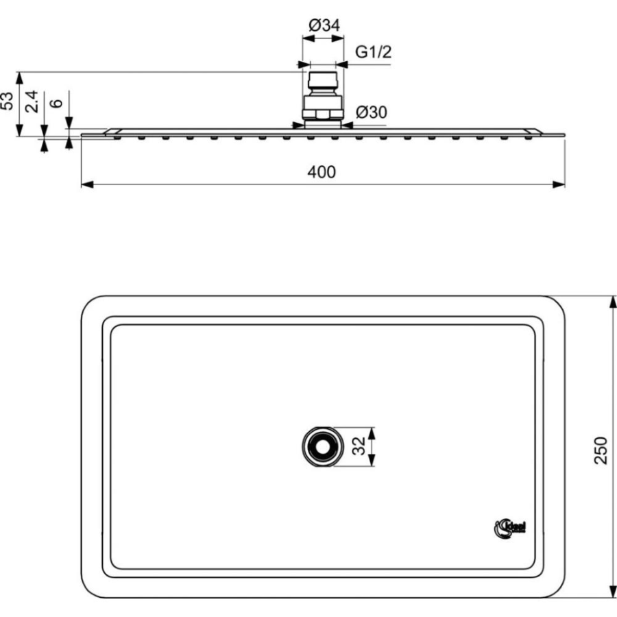 Ideal Standard душевая лейка B0391MY