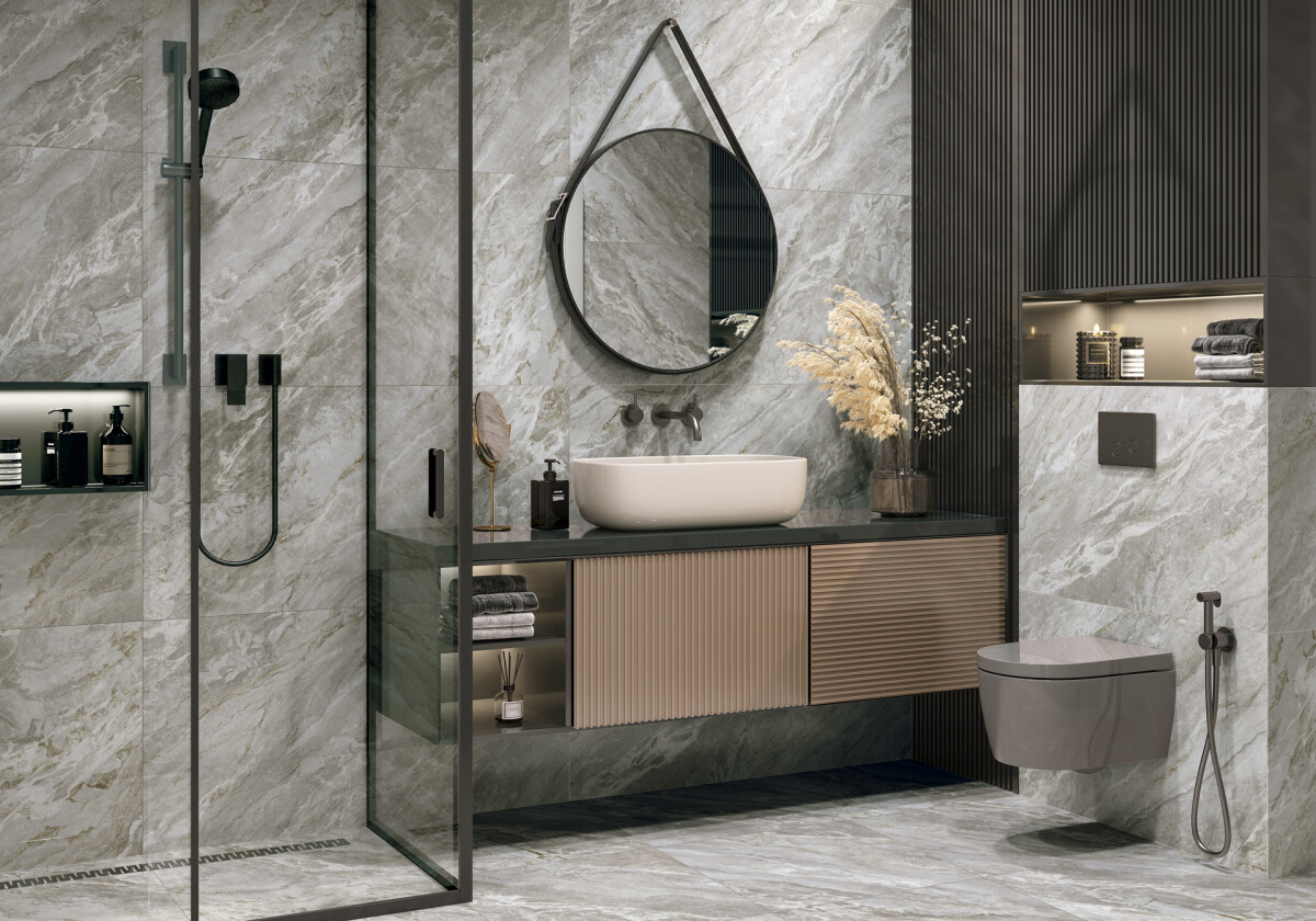 Delacora Corby Gris Sugar Керамогранит 600 x 1200 x 9.5 60120CRB05