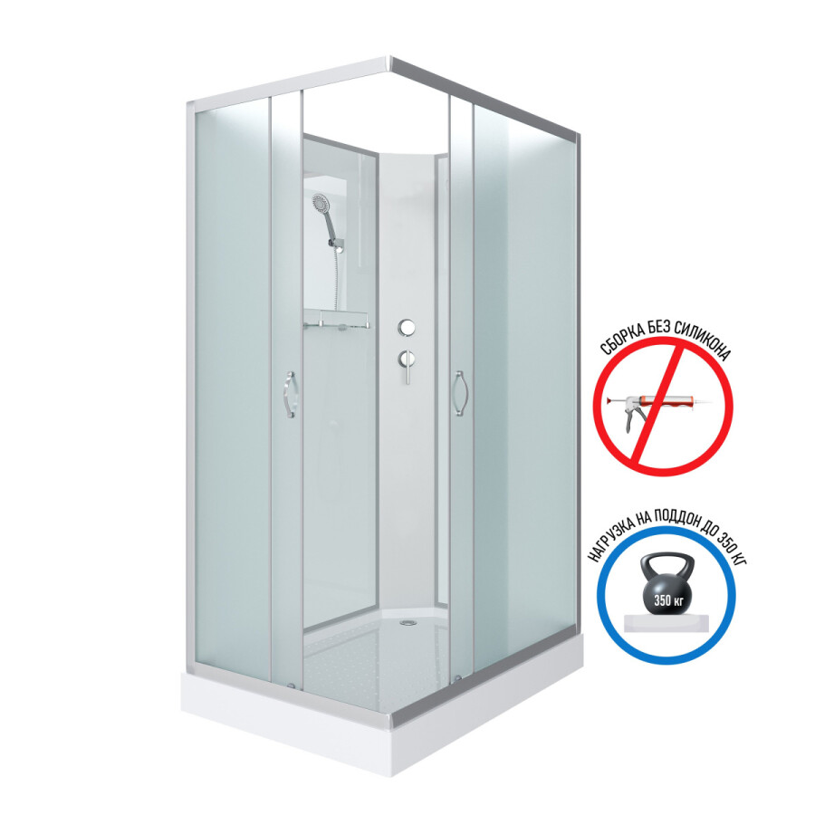 Niagara NG 43295-14QBK Душевая кабина 120x90 Без крыши 432953QBK