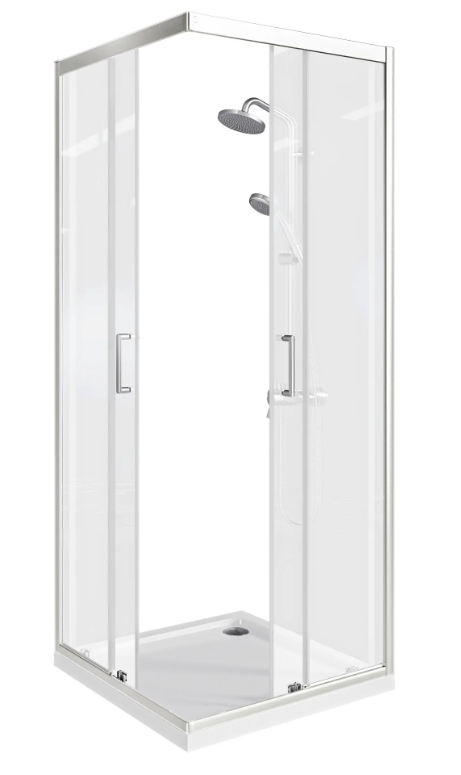 BAS Cube CR-90-C-CH душевое ограждение 900х900х1900 Хром КУ00005
