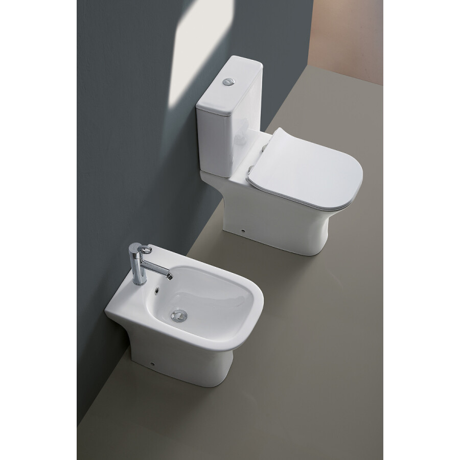 Azario Fretta Square биде напольное AZ-1215C