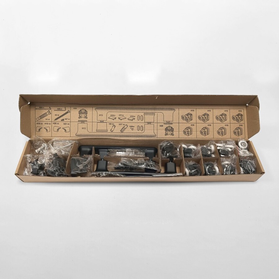 Triton pro Душевая Ширма Фикс-Блэк 100х80 Щ0000081488