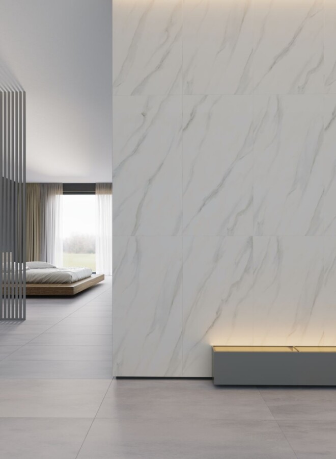 Плитка настенная 882 Eurotile Madison. Бордюр 8х89,5