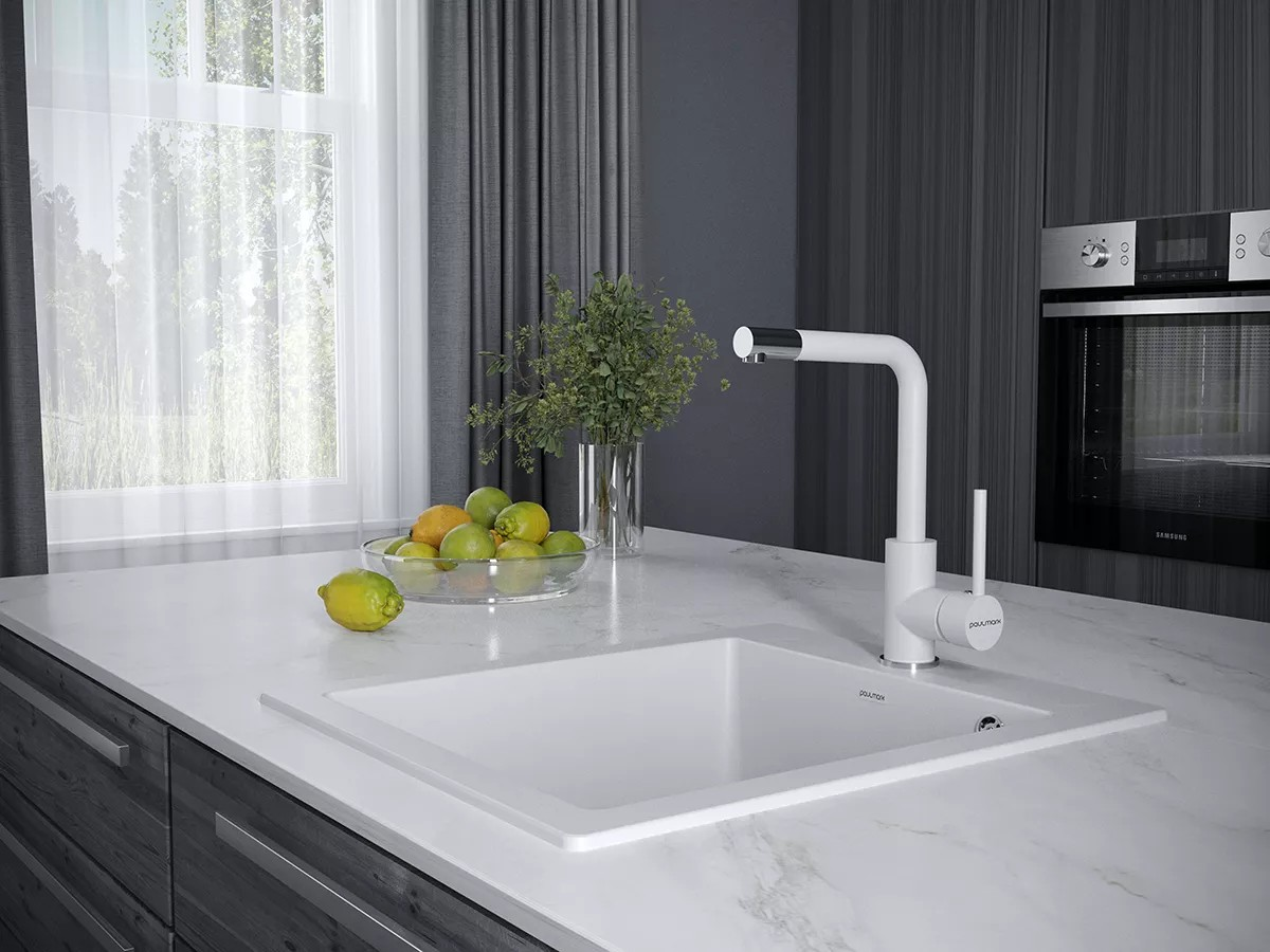 Смеситель для кухни с поворотным аэратором Honner Ho212018-431TW