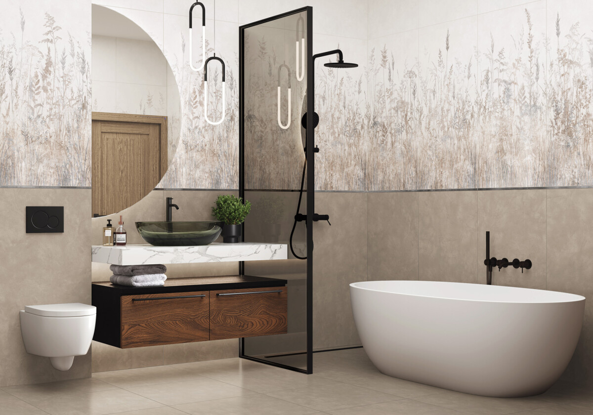 Artkera Group Alma Ceramica Флора / Flora Керамогранит 600 x 1200 x 8.5 GFU60120FLO04L