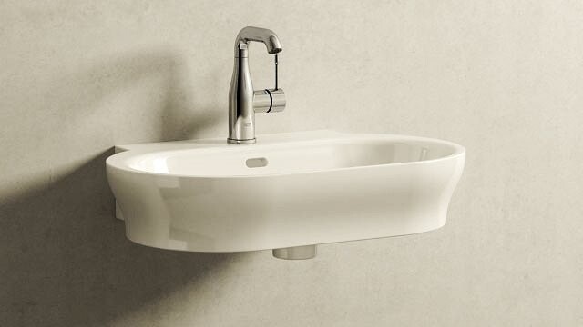 Grohe Essence+ 23480001 смеситель для раковины с цепочкой 28 мм