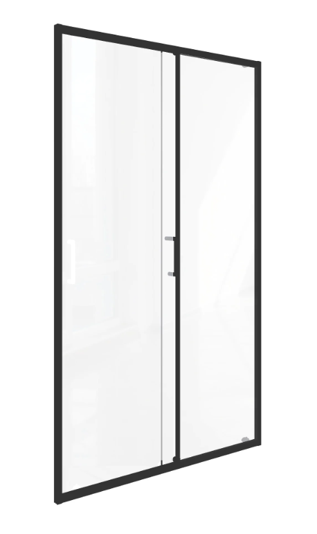 BAS Lite WTW-110-C-B душевая дверь в нишу 1100х1900 Черный ЛТ00022