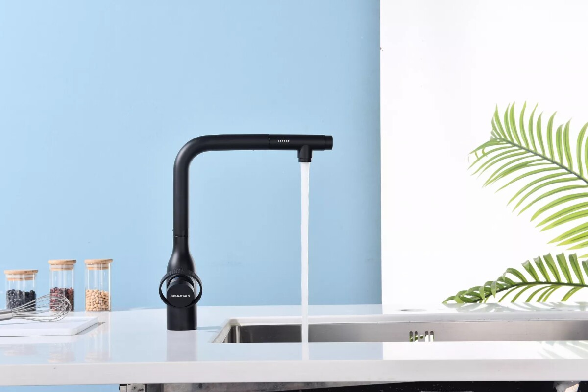 Смеситель для кухни с выдвижным изливом Urban Ur213104-401