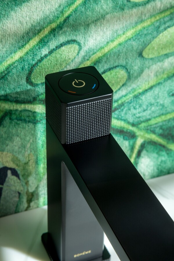 Смеситель автоматический для раковины Boheme Quad Черный 159-B