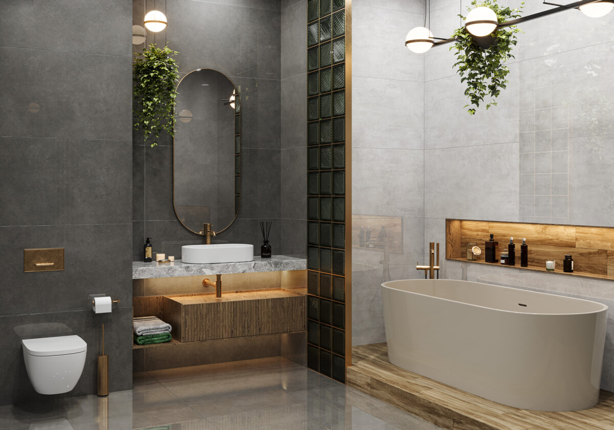 Керамогранит 60120STD25HG LCM Studio Graphite Суперполированный 600 x 1200 x 8 мм.