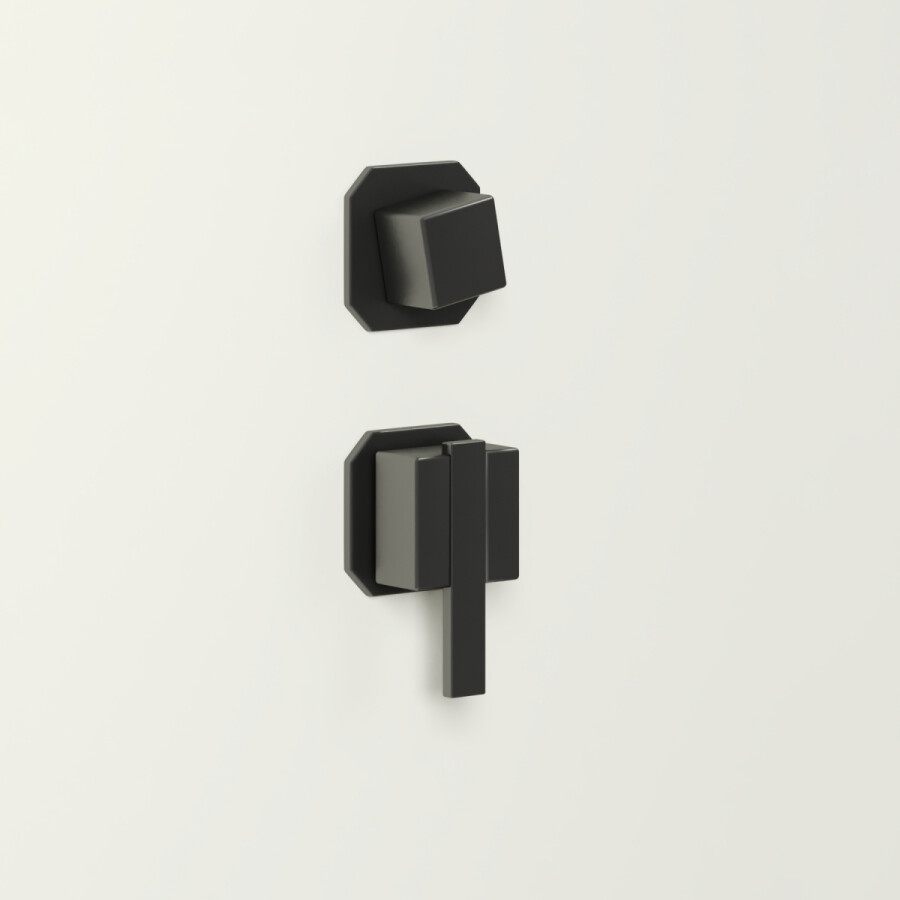 Душевая кабина Niagara Standart ST100/80/15Q/BL (100х80х215) поддон 15см,распашная,черный,3 места