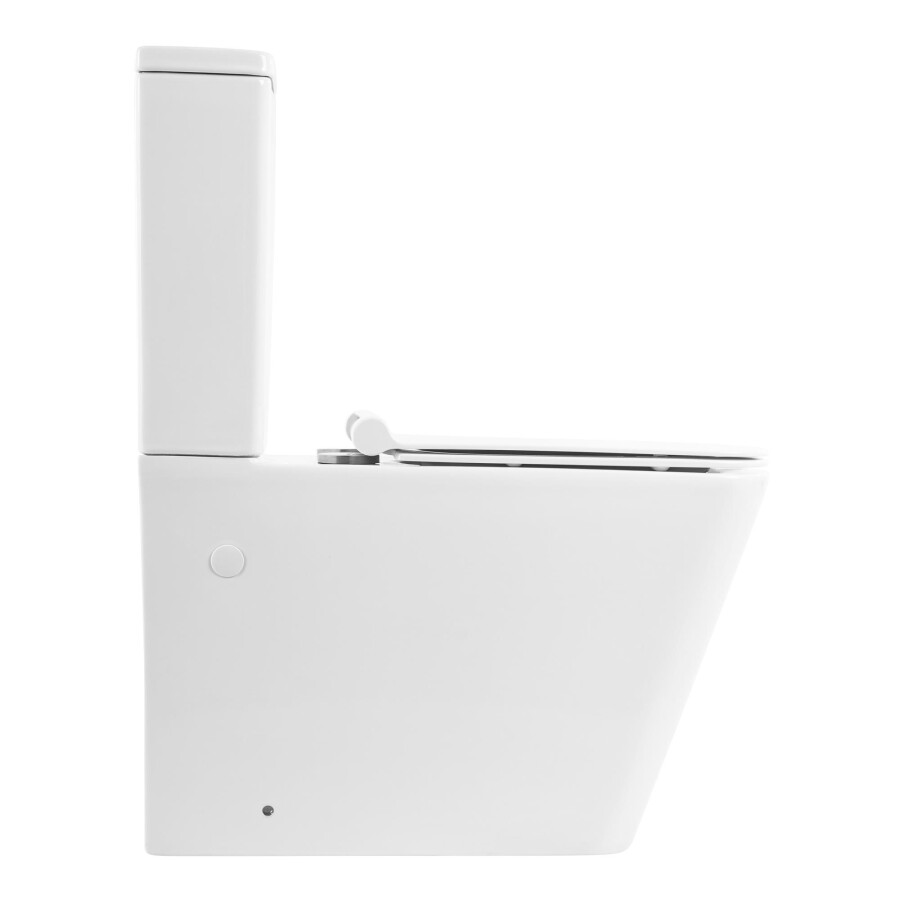 Унитаз-компакт безободковый с сиденьем BelBagno ARDENTE-R BB02093CPR/SC BB02093T