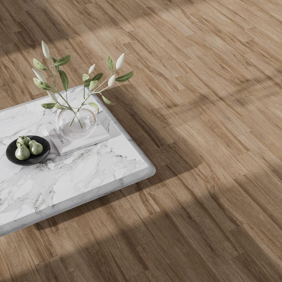 Керамический гранит Kerama Marazzi Прованс Лавр бежевый матовый обрезной 13x80x0,9 KM1380G0011R