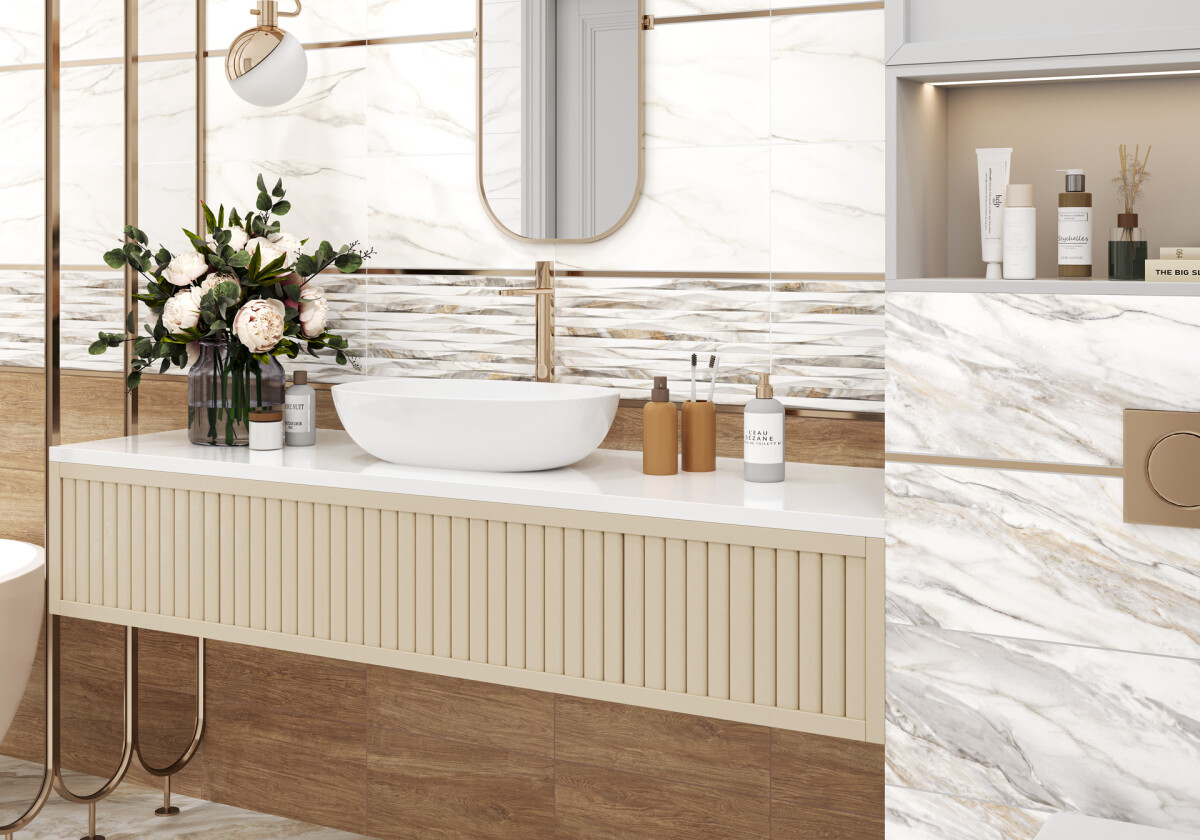 Alma Ceramica Euphoria Керамическая плитка настенная 249 x 500 x 7 TWU2550EPH04