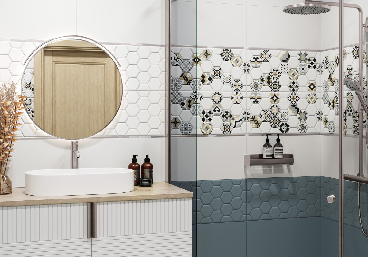New Trend Эдельвейс белый / Edelweiss White Керамическая плитка настенная 300 x 600 x 9 WT36EDW00