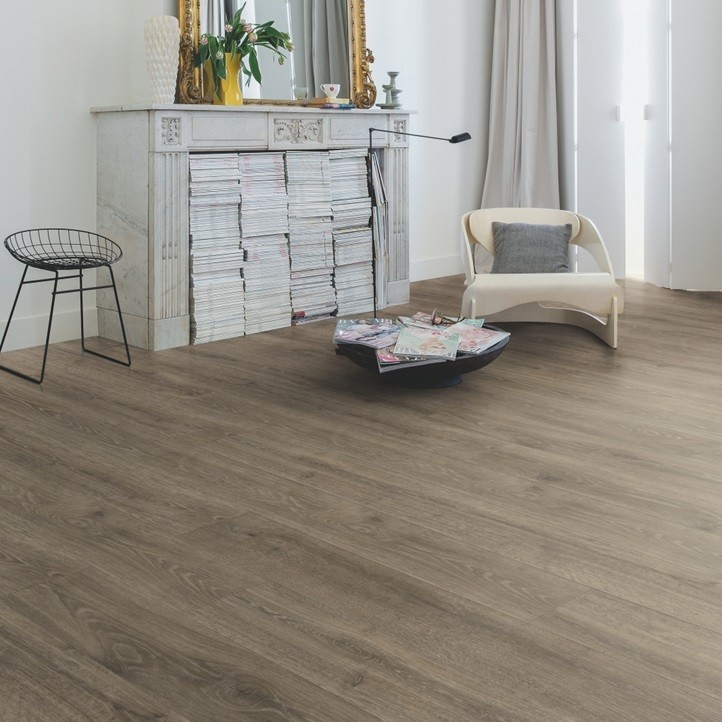 Ламинат напольный Quick-Step Majestic 32 класс Дуб лесной массив коричневый MJ3548