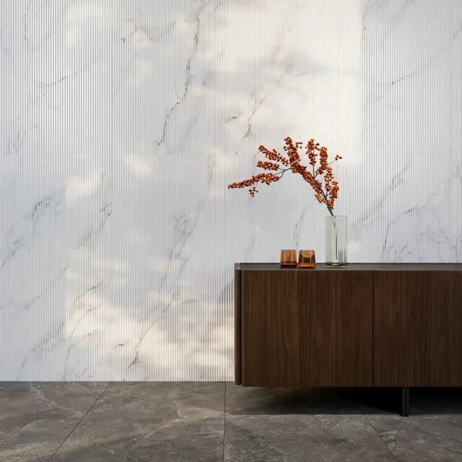 Керамический гранит Декор Kerama Marazzi Прованс Марсель наборный Белый матовый обрезной 31,5x34,2x0,9 KMD2HID022GR