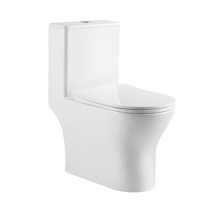 Унитаз моноблок безободковый с сиденьем BelBagno LOUNGE BB8618CPR-MN/SC
