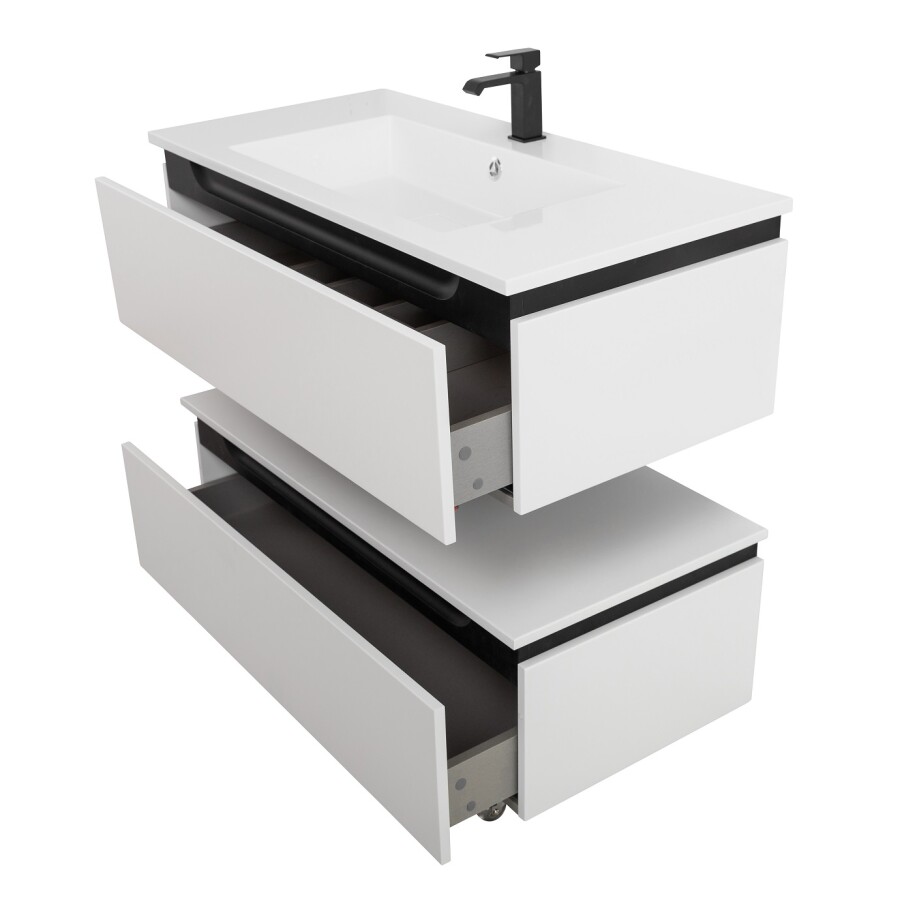 CEZARES SLIDER-1000-1C-PI-BO Тумба нижняя с одним выкатным ящиком 800x480x315