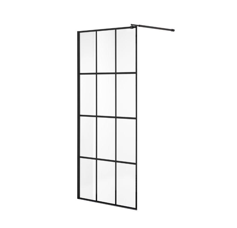 Душевая перегородка Niagara Nova NG-685-12ВLACK (120х195)