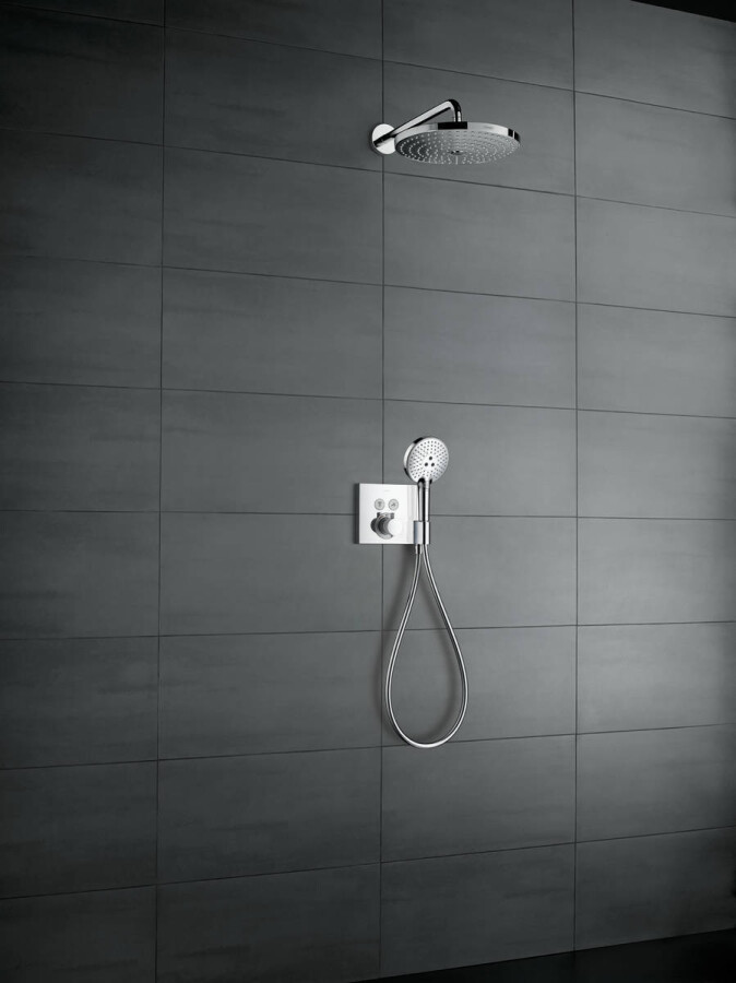 Hansgrohe Raindance Select S Верхний душ 300 2jet с держателем хром 27378000