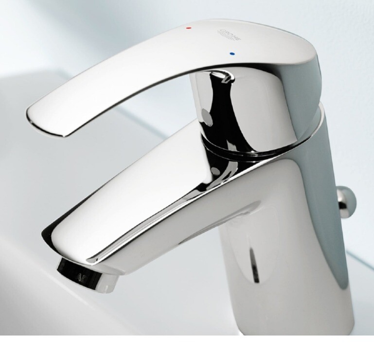 Grohe Eurosmart New 33188002 смеситель для раковины с цепочкой 35 мм