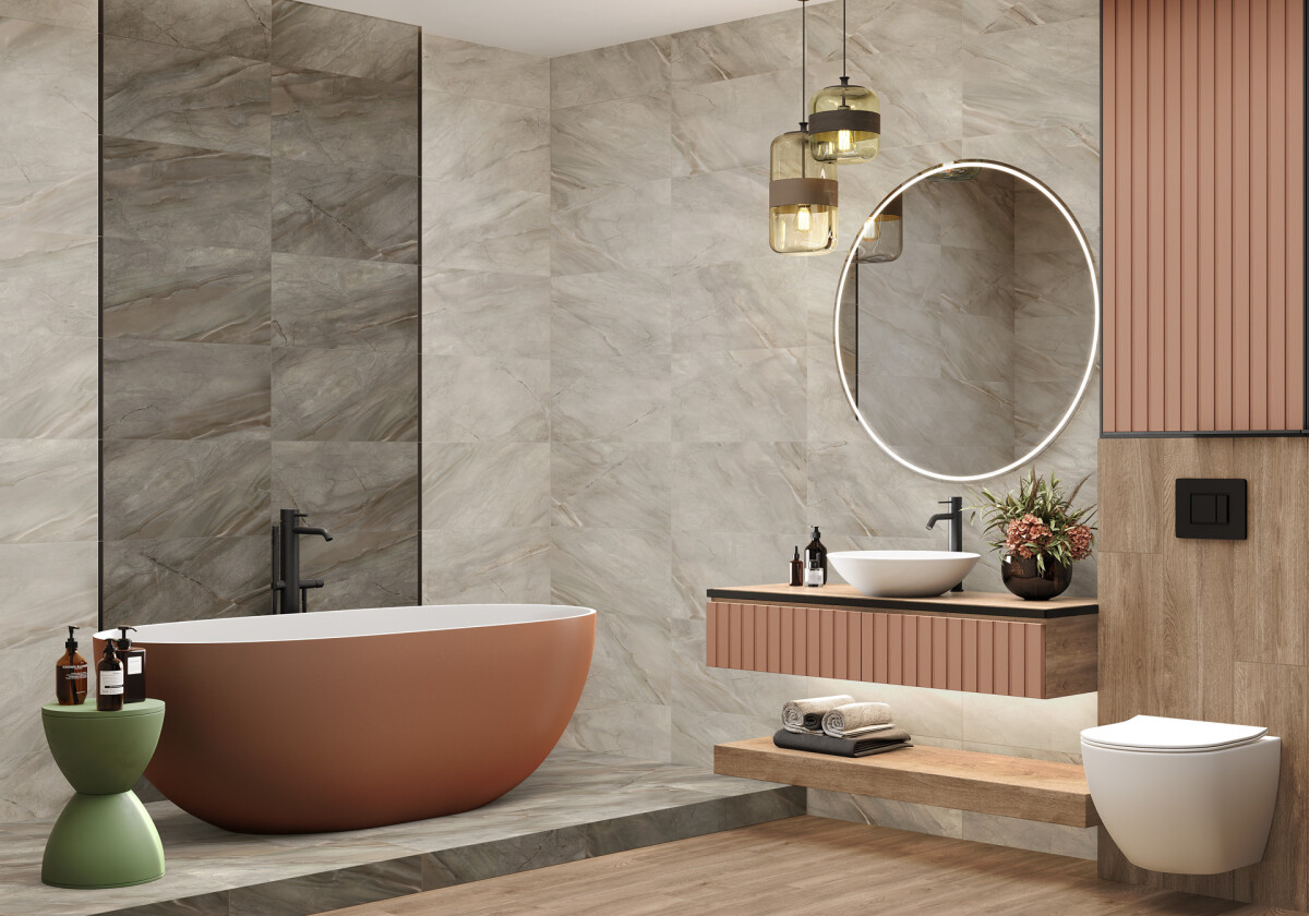 Delacora Nepal Light Матовая карвинг Керамогранит 600 x 1200 x 9.5 D120229M