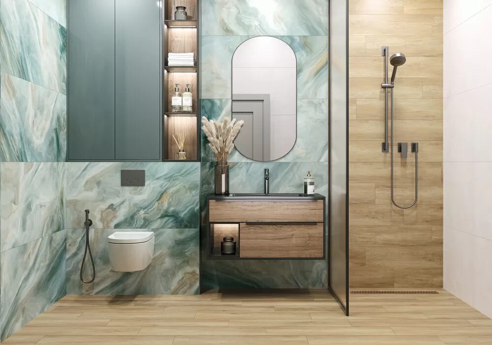 Керамогранит 60120ILN55HG LCM Illusion Flow Суперполированный 600 x 1200 x 8 мм.